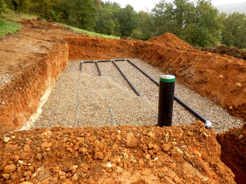 Drain Fields Installation